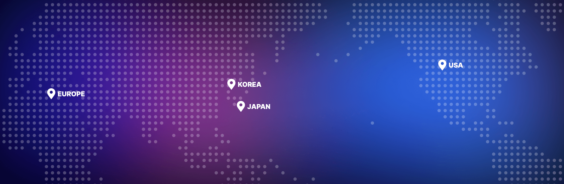 EUROPE, KOREA, JAPAN, USA 지사